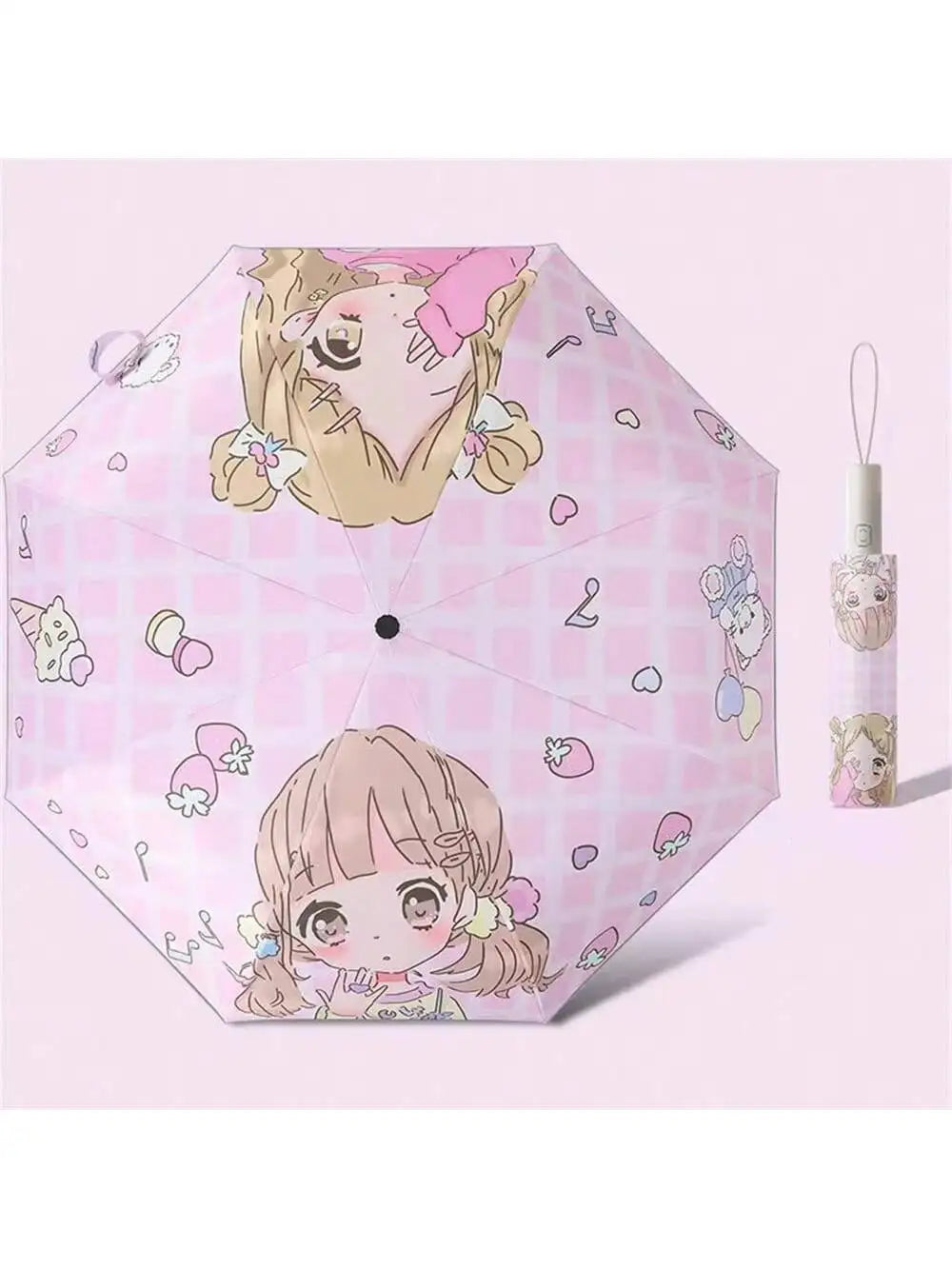 Unicorn Kids Umbrella - Lightweight 8K Aluminium Frame for Boys and Girls