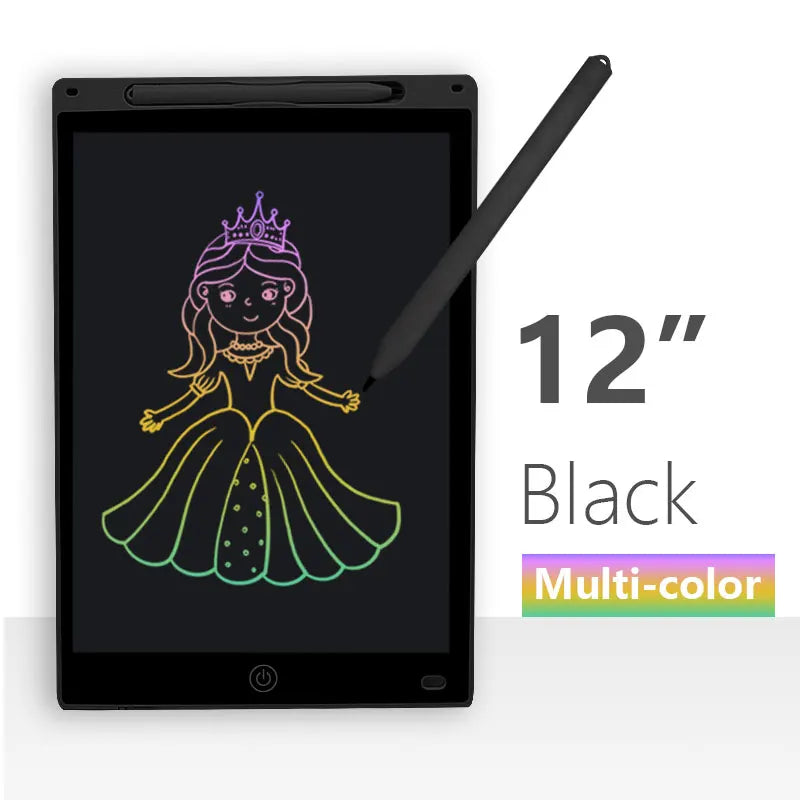 LCD Writing Tablet for Kids - 8.5 and 12 Inch Drawing and Doodle Board