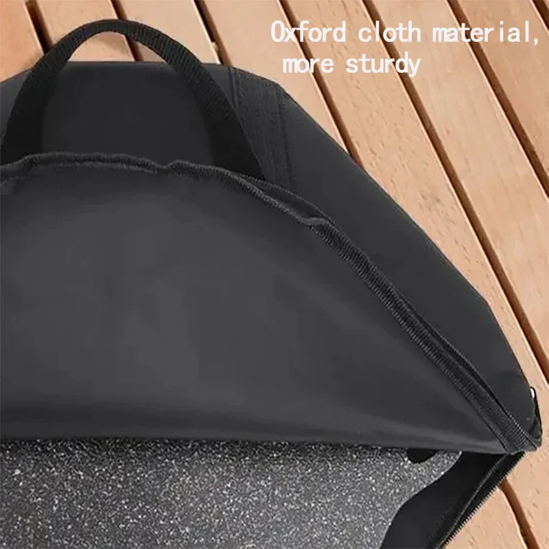 Baking Pan Storage Bag with Handle - Waterproof 600D Oxford BBQ Pan Pouch