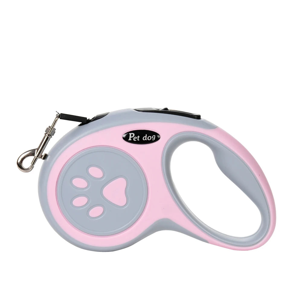 Retractable Dog Lead - 3m and 5m Extending Leash with Anti-Slip Handle for Small and Medium Dogs