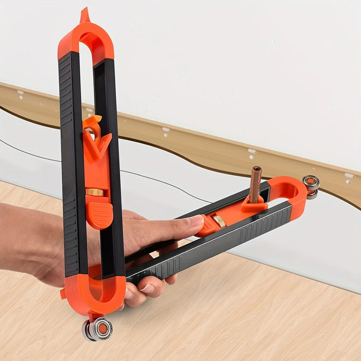 Contour Gauge Scribe Tool - Shape Duplicator for Accurate Woodworking Marking