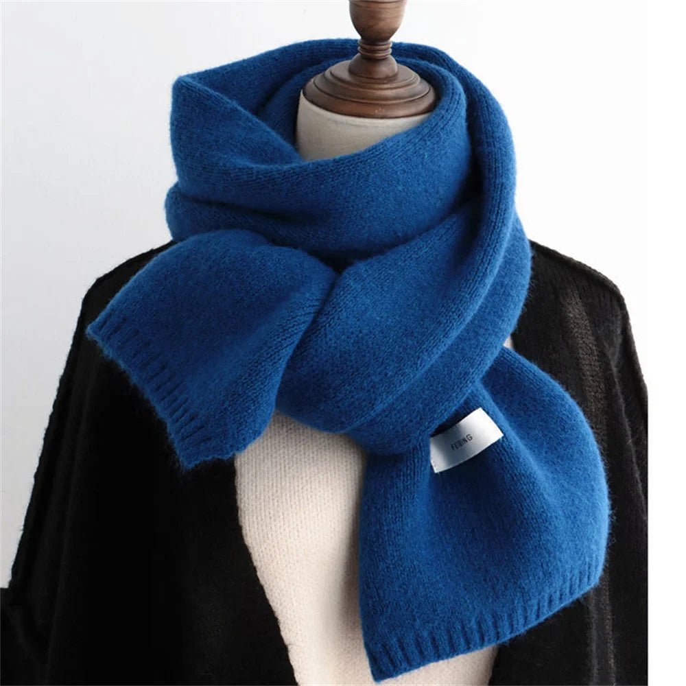 Cashmere Scarf - Thermal Solid Colour Winter Wrap in 23 Shades