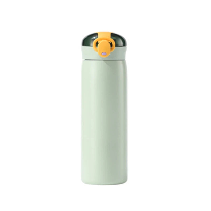 Kids Stainless Steel Thermos Flask - 320ml or 460ml Straw Water Bottle