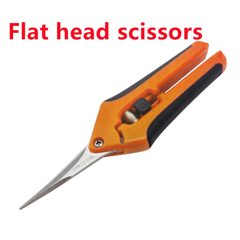 Pruning Shears 6.5 Inch - Stainless Steel Garden Scissors and Bonsai Hand Pruners