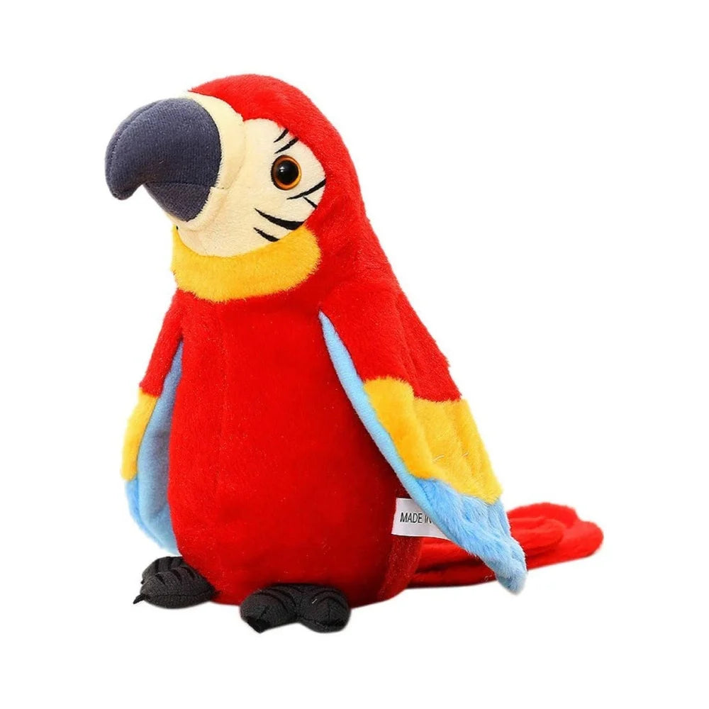 Talking Parrot Toy - 22cm Plush Repeating Parrot Gift for Kids
