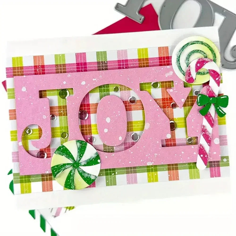 Metal Cutting Dies - Pinecone, Christmas Tree and Gingerbread Craft Shapes