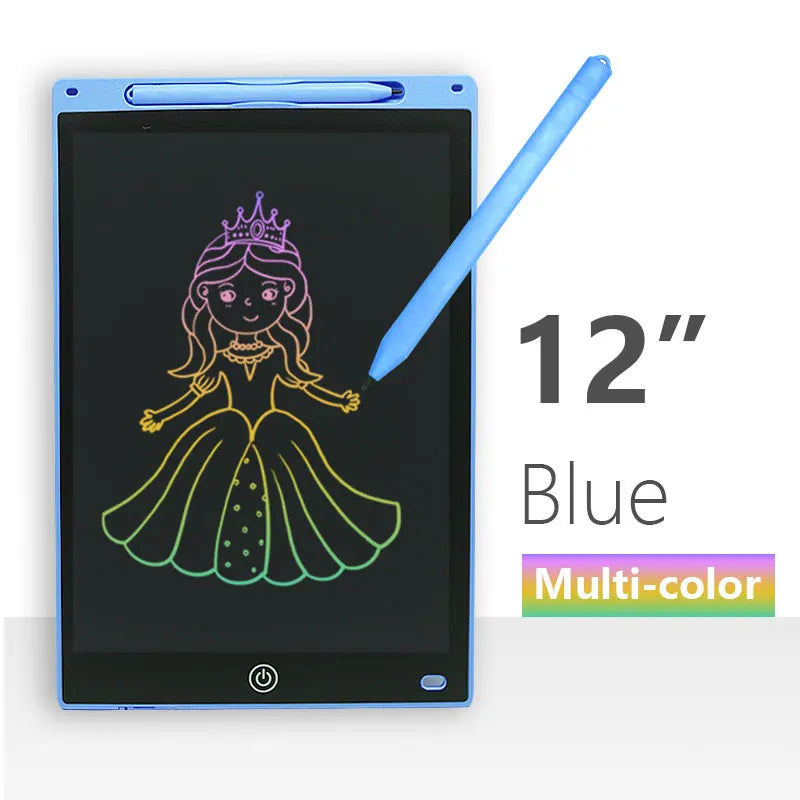 LCD Writing Tablet for Kids - 8.5 and 12 Inch Drawing and Doodle Board
