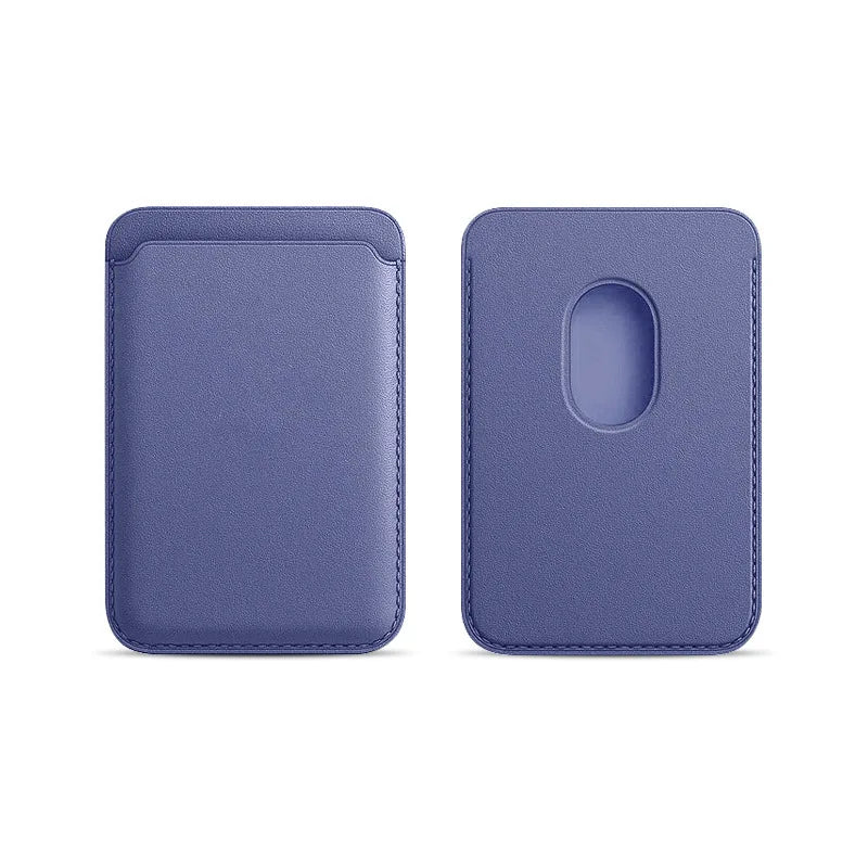 Magnetic Card Holder - PU Leather MagSafe iPhone Wallet in 21 Colours