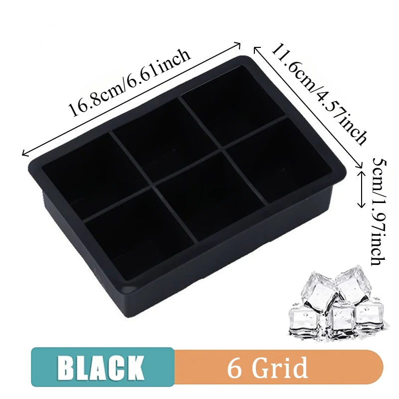 Silicone Ice Cube Molds - Sphere, Skull & Grid Trays for Whiskey & Cocktails