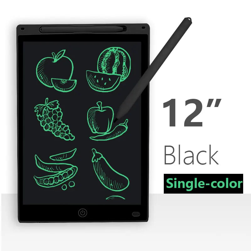 LCD Writing Tablet for Kids - 8.5 and 12 Inch Drawing and Doodle Board