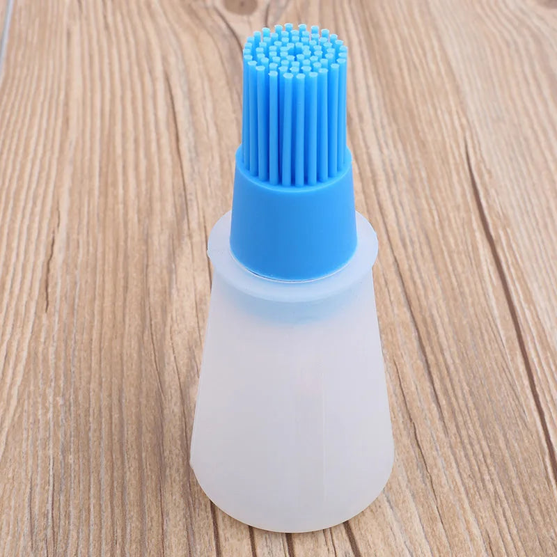 Silicone Basting Brush - Heat Resistant Pastry & BBQ Oil Brush