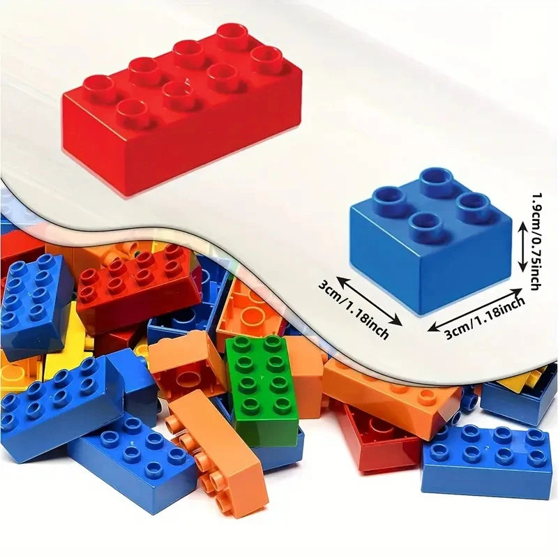 Kids DIY Building Blocks - 50 and 200 Piece Sets for Christmas Gifting
