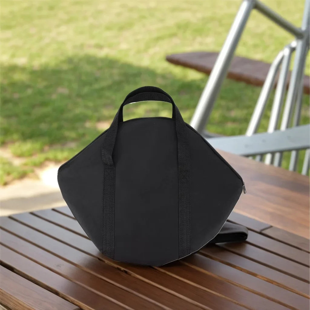 Baking Pan Storage Bag with Handle - Waterproof 600D Oxford BBQ Pan Pouch