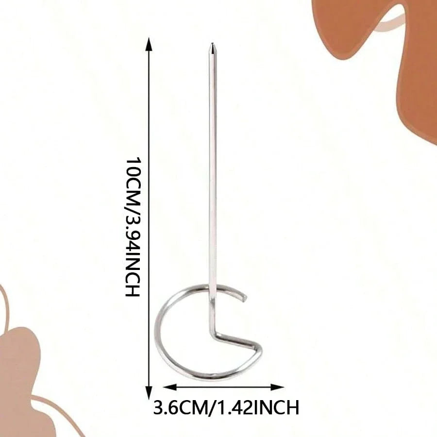 Stainless Steel Kabob Skewers - Reusable BBQ Kebab Sticks, 10/20/30 Pack