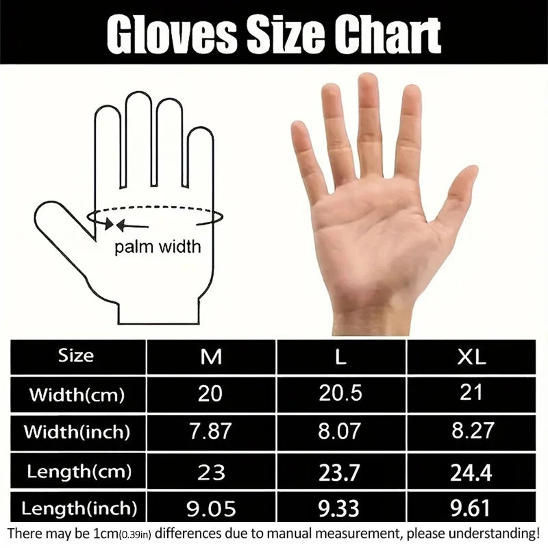 Winter Warm Gloves - Windproof Insulated Gloves in M, L and XL Sizes