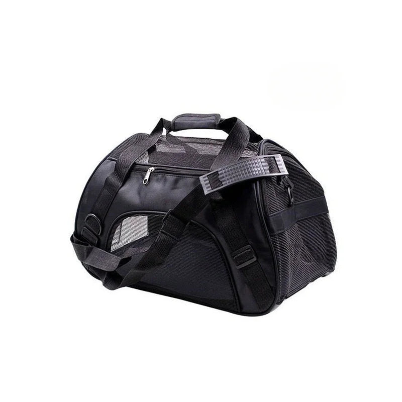 Pet Carrier Bag - Breathable Foldable Cat and Dog Travel Bag in S, M and L