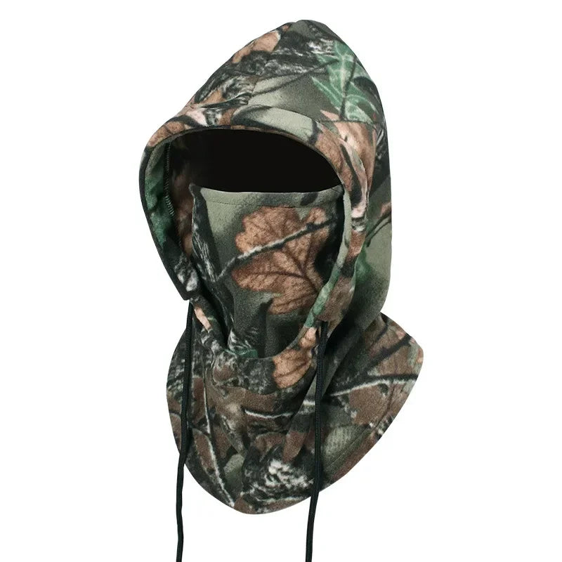 Warm Fleece Balaclava - Hooded Windproof Face Mask and Neck Warmer