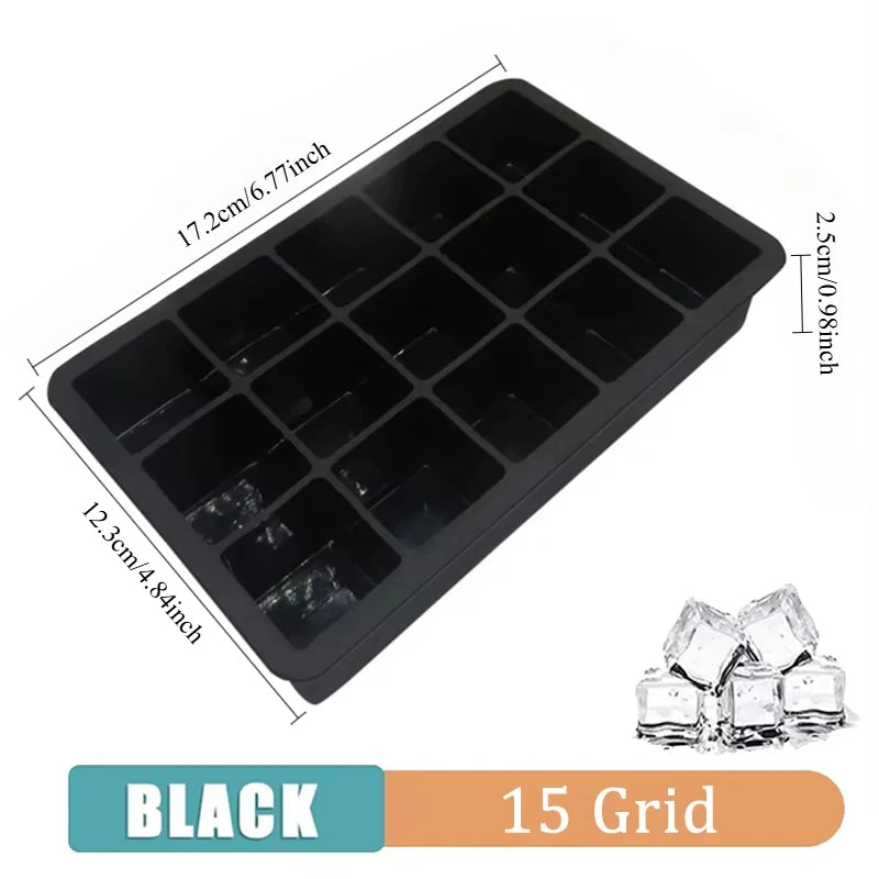 Silicone Ice Cube Molds - Sphere, Skull & Grid Trays for Whiskey & Cocktails