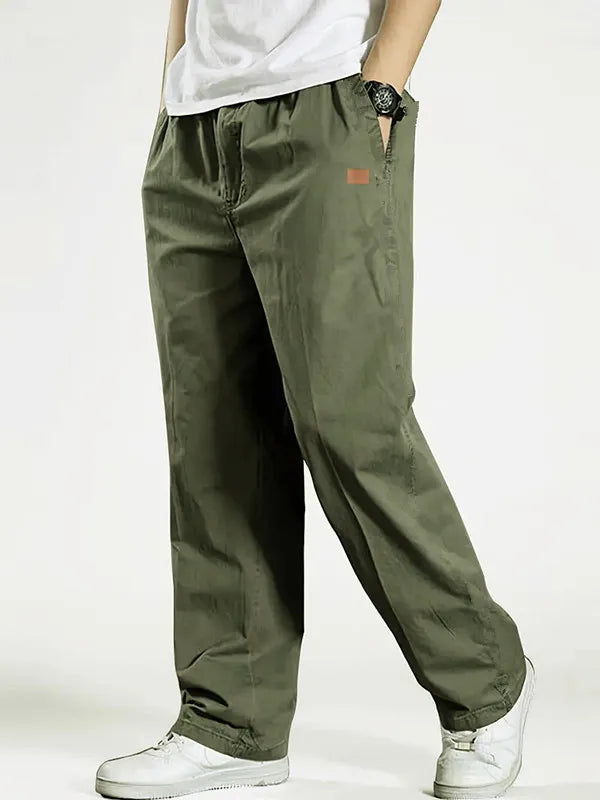 Mens Casual Jogger Pants - Relaxed Outdoor Fit in Sizes S to XXL