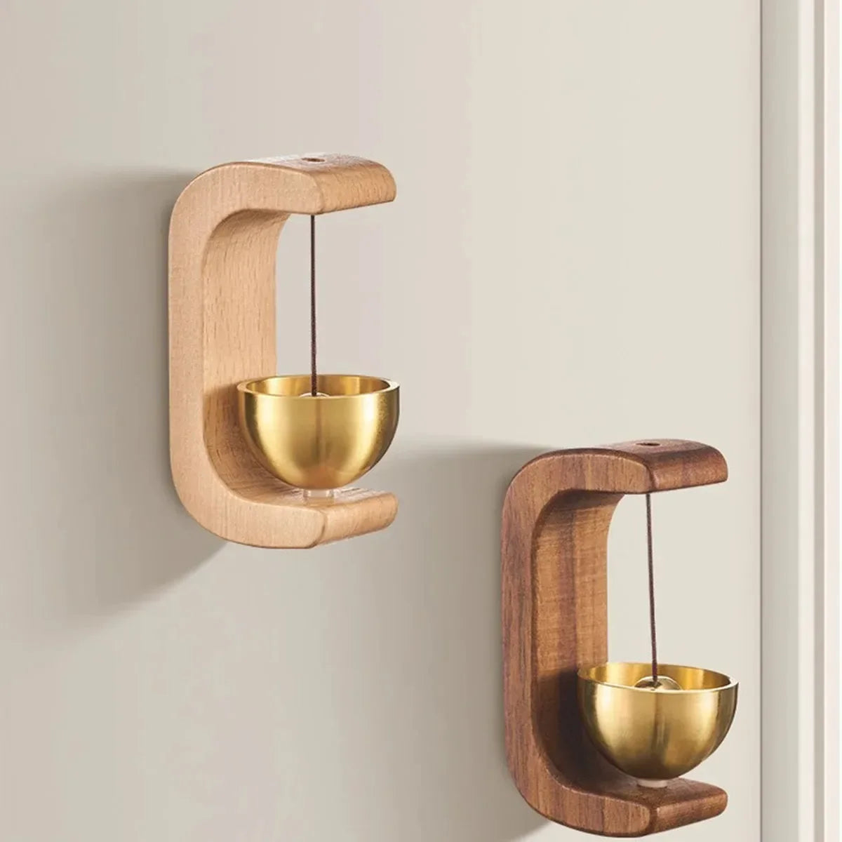 Wooden Wind Chime - Hanging Decoration for Home, Porch and Housewarming