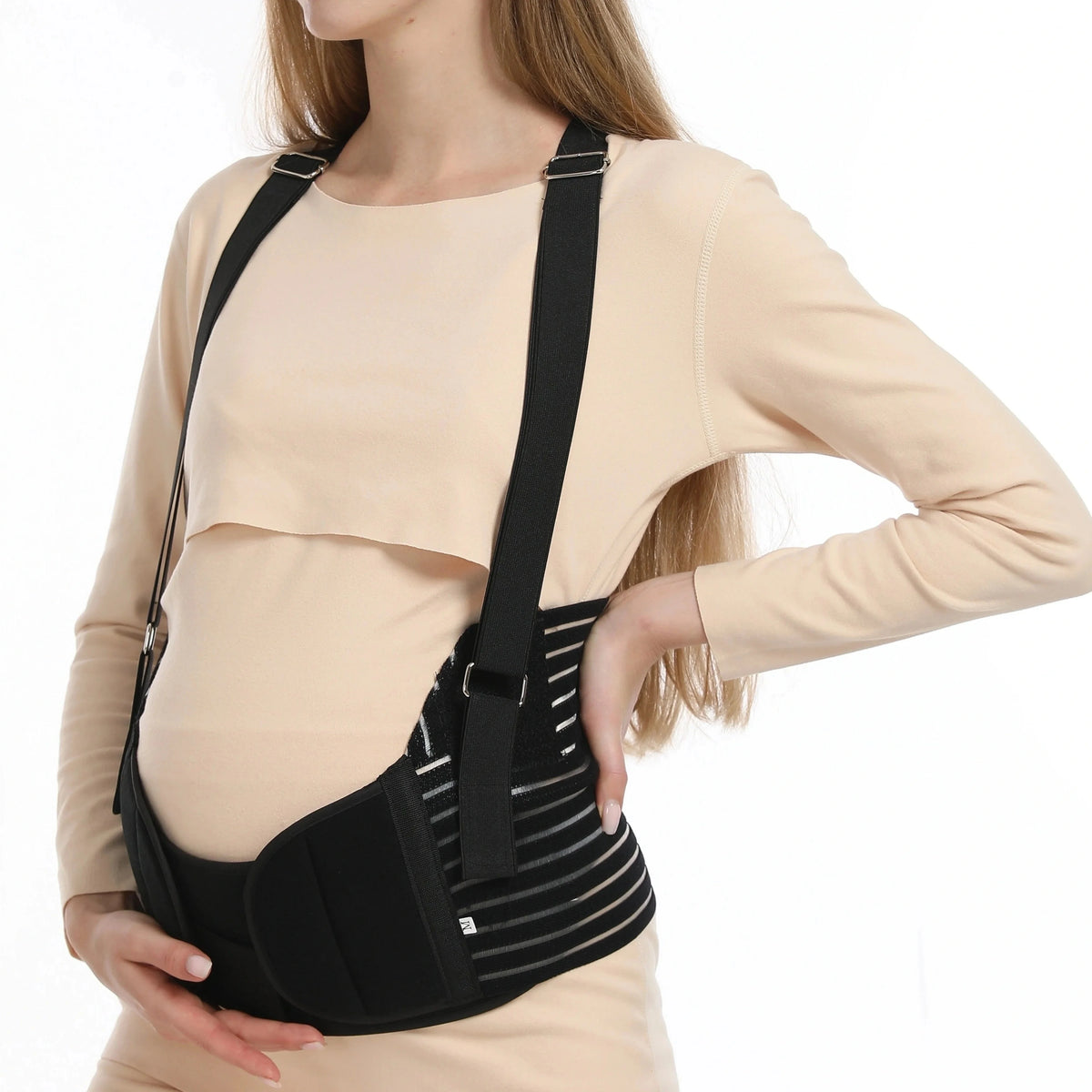 Maternity Support Belt - Adjustable Breathable Pregnancy Belt, Sizes S to XXL