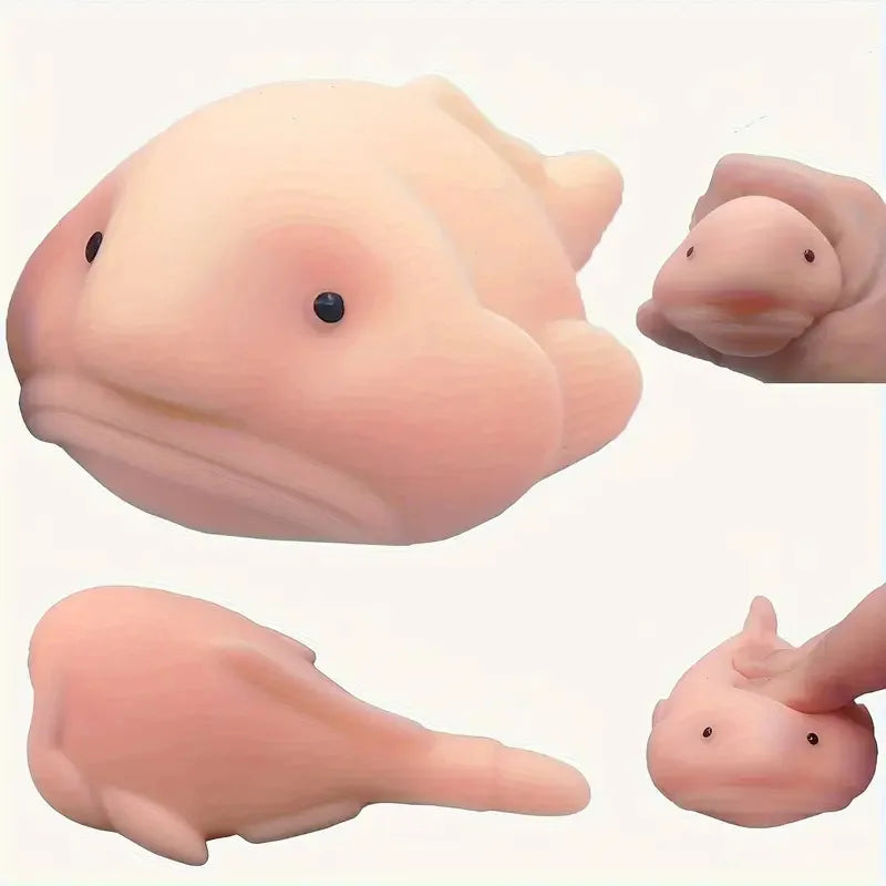 Stress Relief Squishy Toy - Soft Squeeze Fidget for Desk and Daily Use