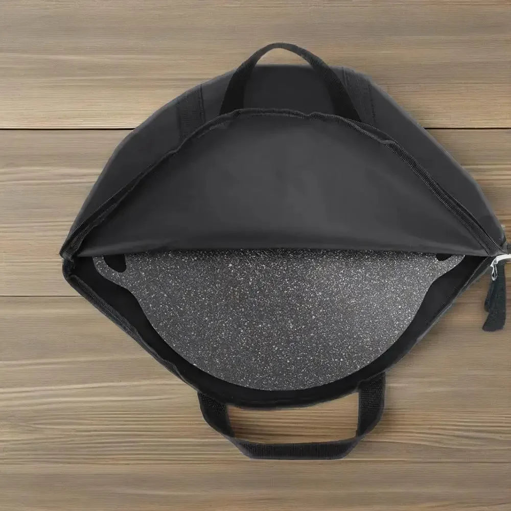 Baking Pan Storage Bag with Handle - Waterproof 600D Oxford BBQ Pan Pouch