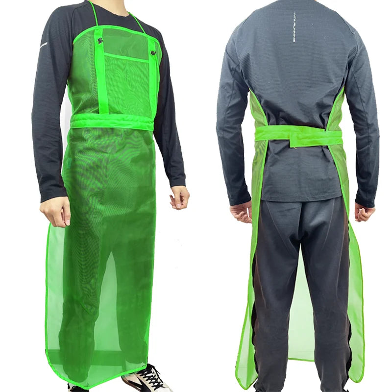 Garden Mowing Apron - Breathable Mesh Apron for Lawn Care and Trimming