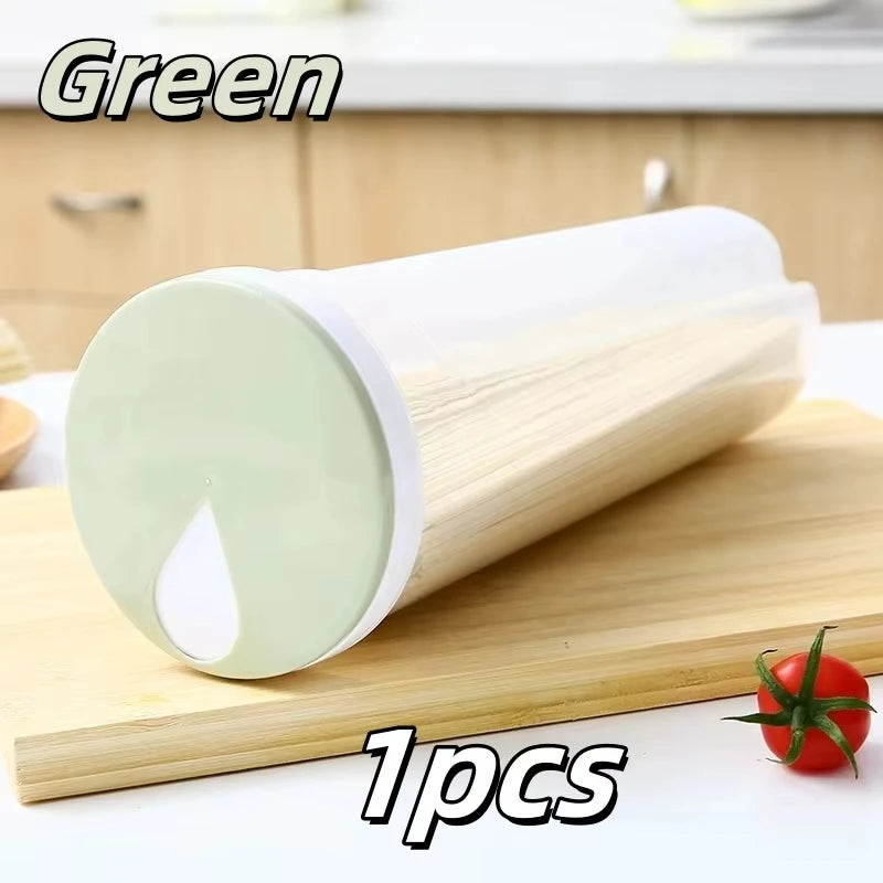 Airtight Pasta Storage Container - Sealed Divided Canister for Noodles and Dry Goods