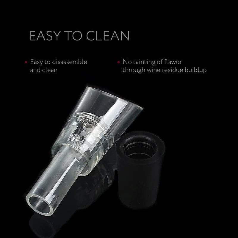 Crystal Wine Aerator Pourers - Multipacks of 2, 5, 10 or 12 Pieces