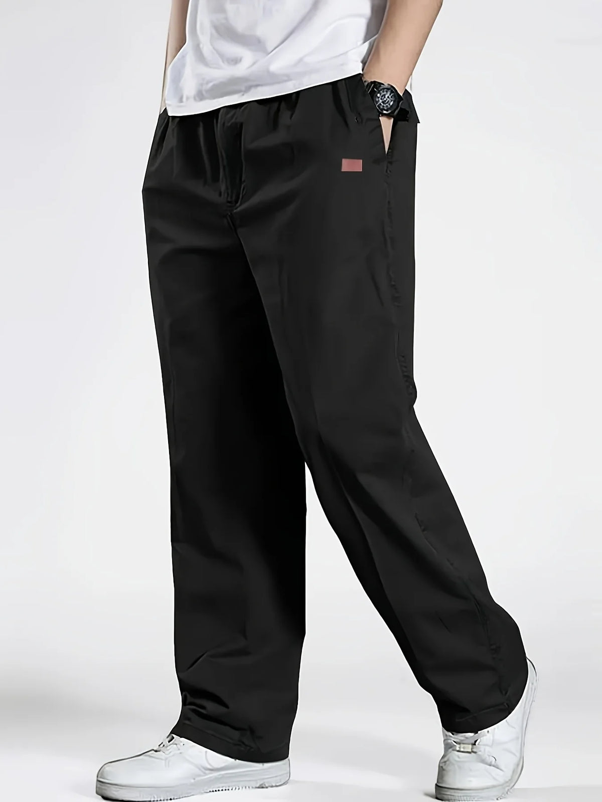 Mens Casual Jogger Pants - Relaxed Outdoor Fit in Sizes S to XXL