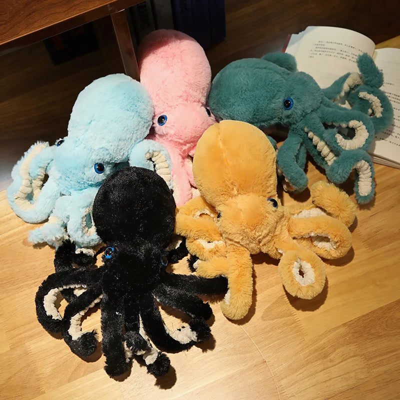 Plush Octopus Toy - Giant Soft Cuddly Toy in 4 Sizes from 30cm to 90cm