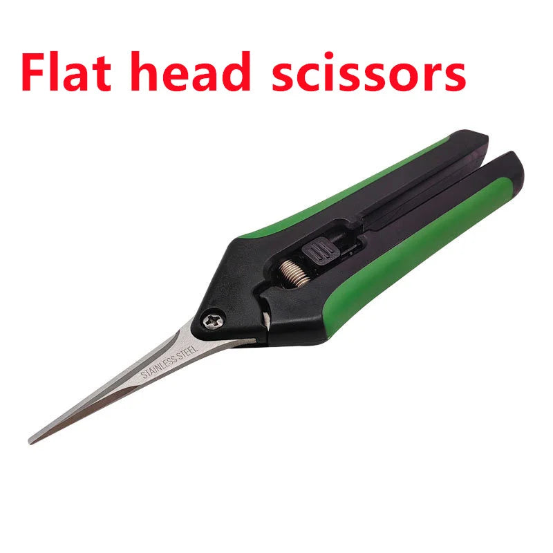 Pruning Shears 6.5 Inch - Stainless Steel Garden Scissors and Bonsai Hand Pruners