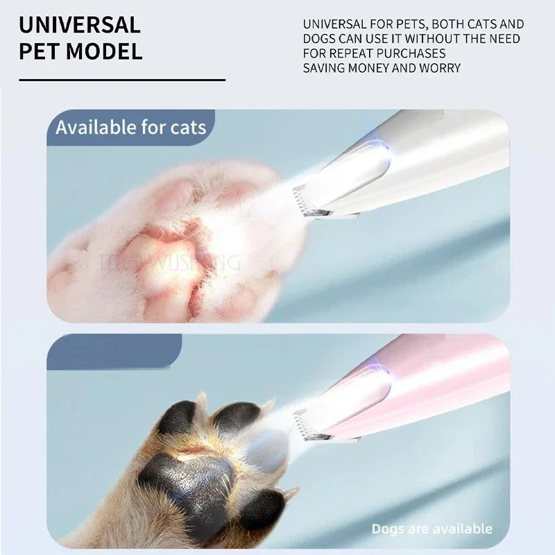 Trimmer used on both cat and dog paws