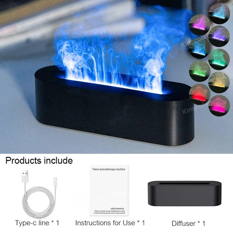 Aroma diffuser shown with included accessories