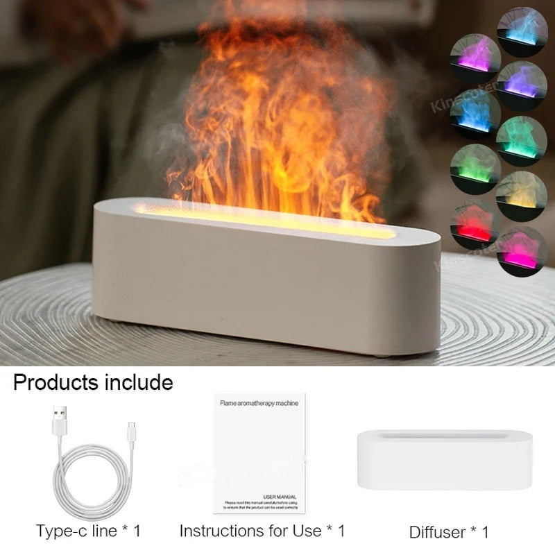 Aroma diffuser product contents overview