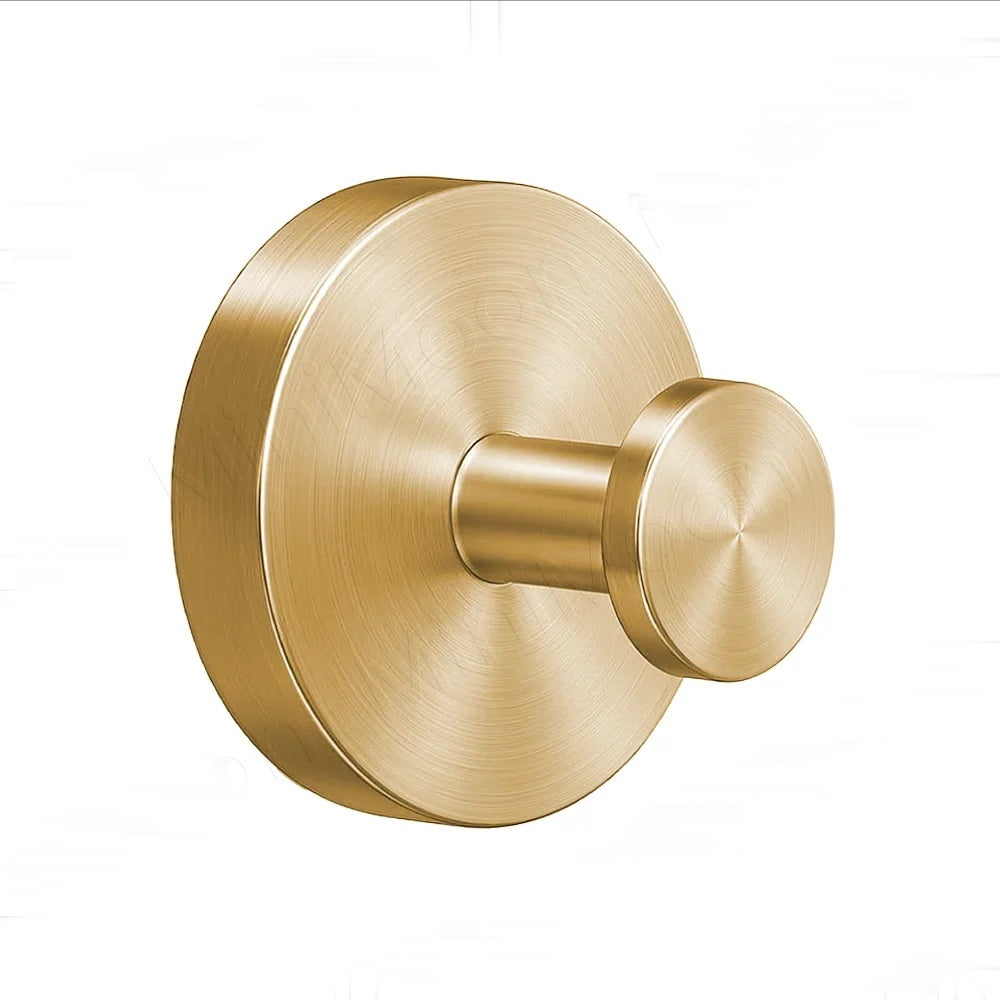 Black suction cup hook shown from two angles on a white background
