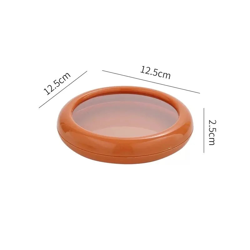 Round onion keeper storage pod shown with its dimensions