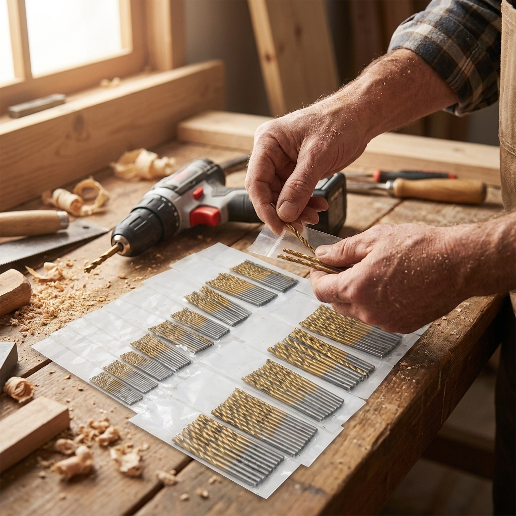 150pc golden drill set lifestyle