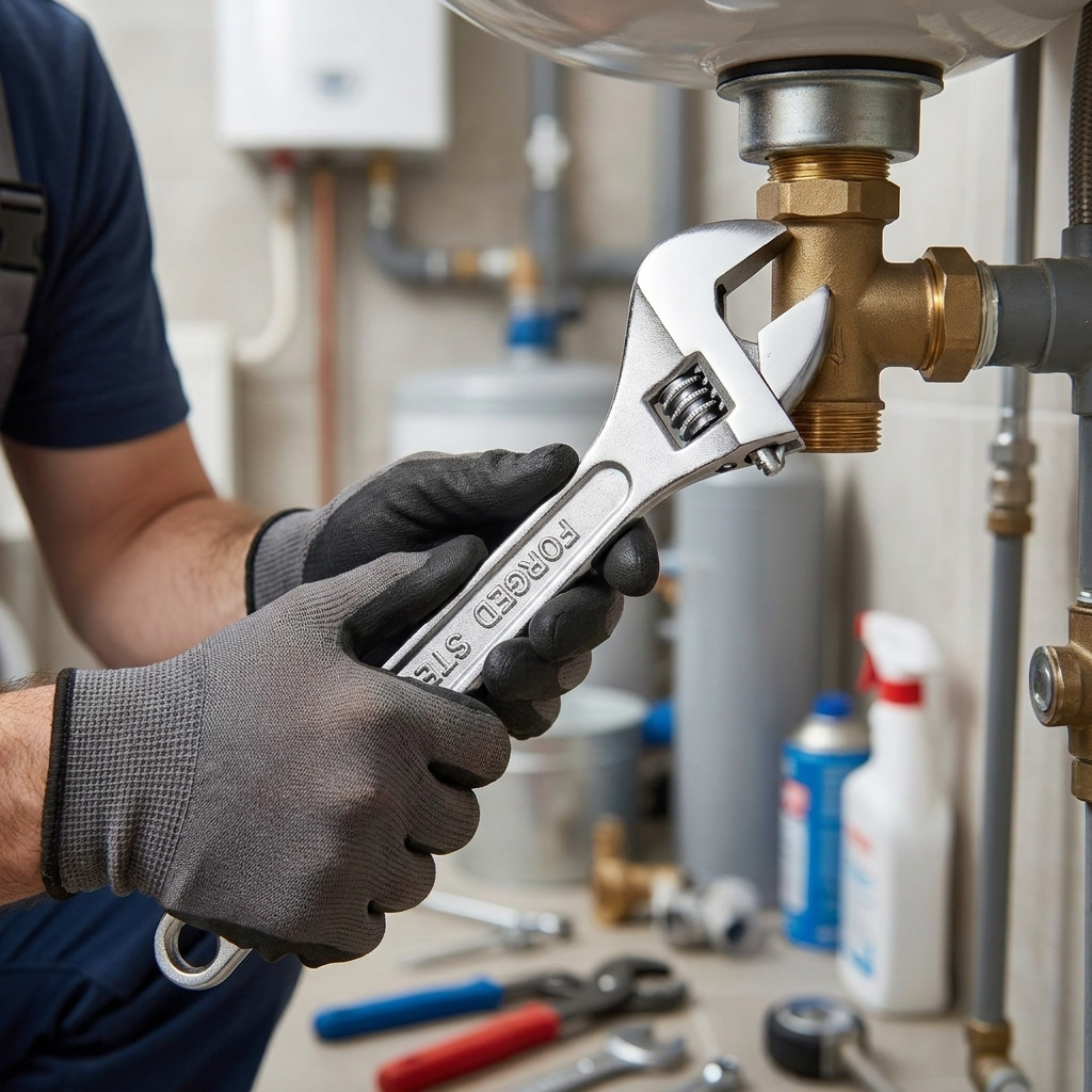8 inch adjustable wrench lifestyle