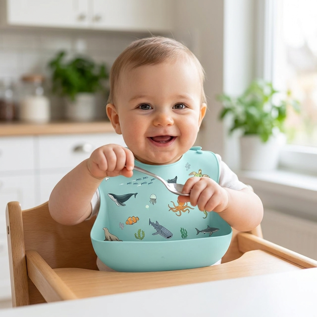 Baby bib ocean world lifestyle