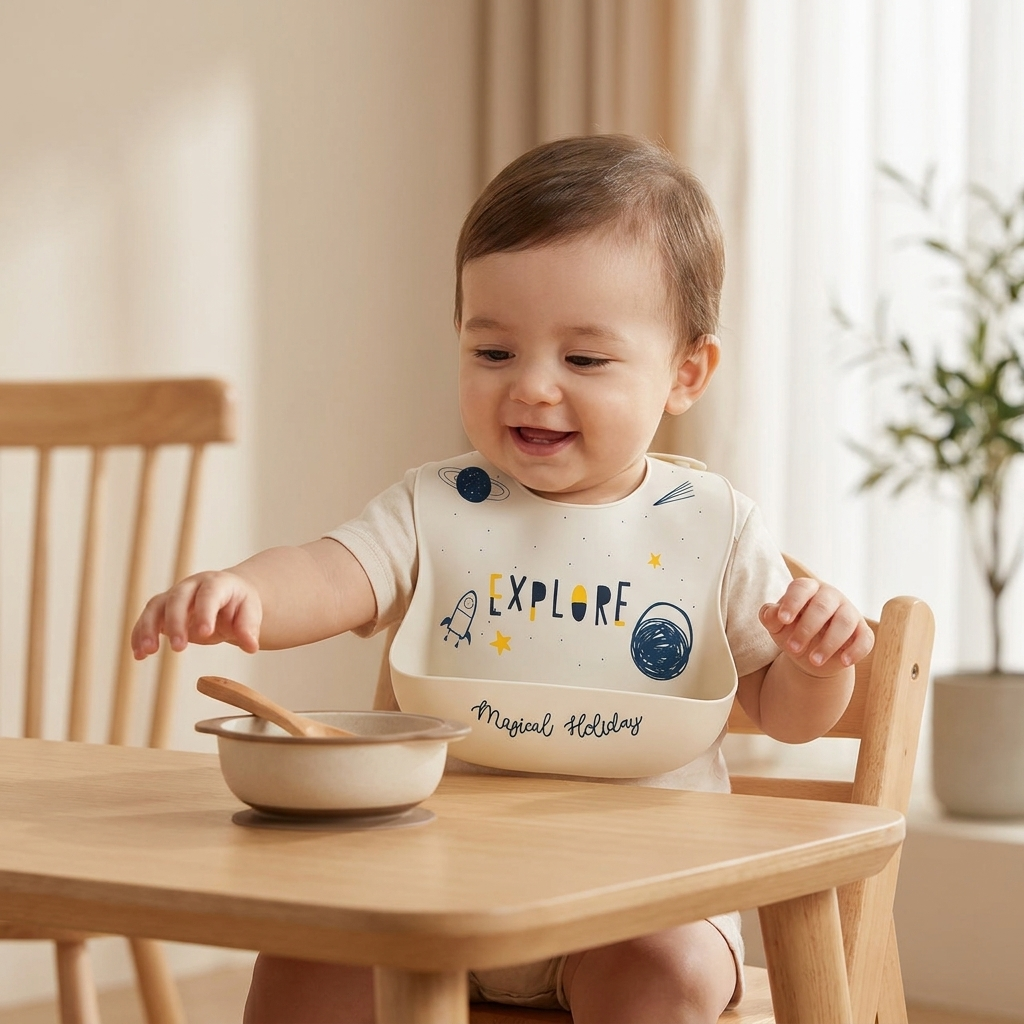 Baby bib explore lifestyle