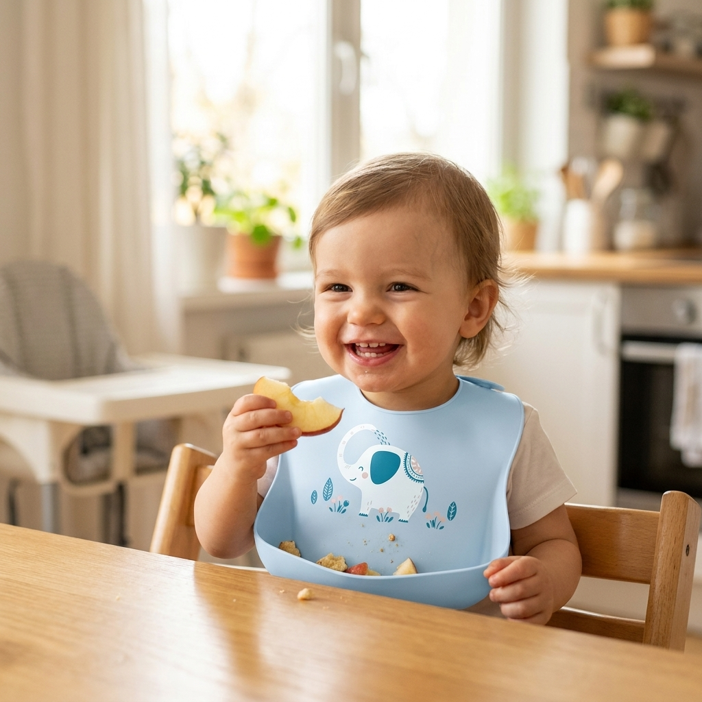 Baby bib elephant lifestyle