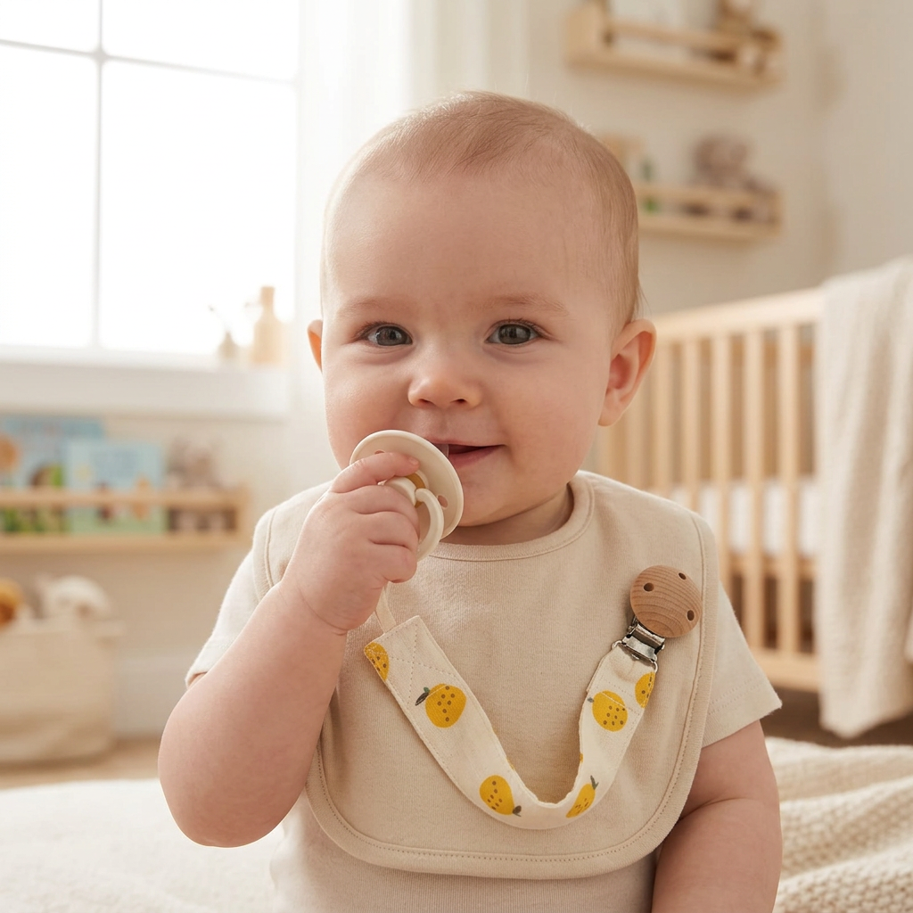 Pacifier clip D04Y lifestyle