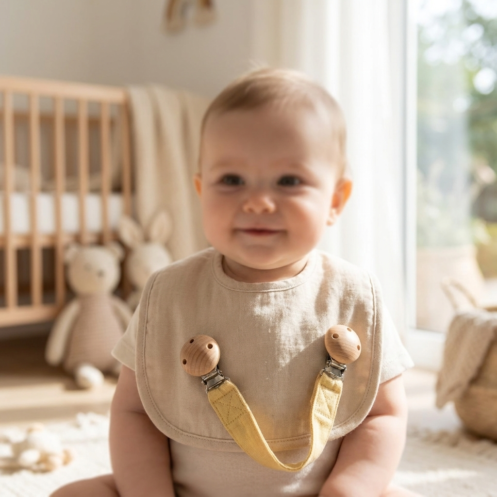 Pacifier clip D117 lifestyle