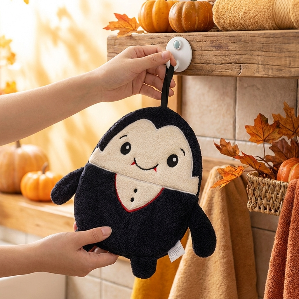 Cat hand towel S2 lifestyle