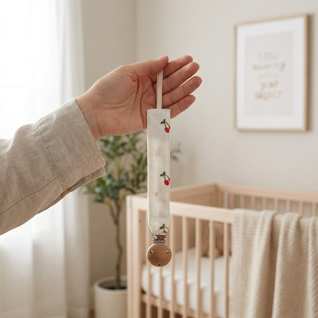 Pacifier clip D03Y lifestyle