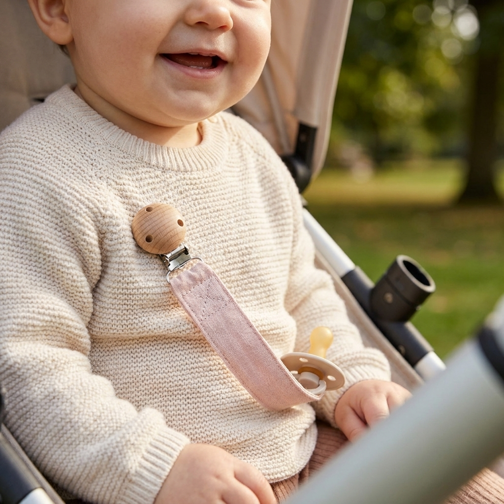 Pacifier clip 128D lifestyle
