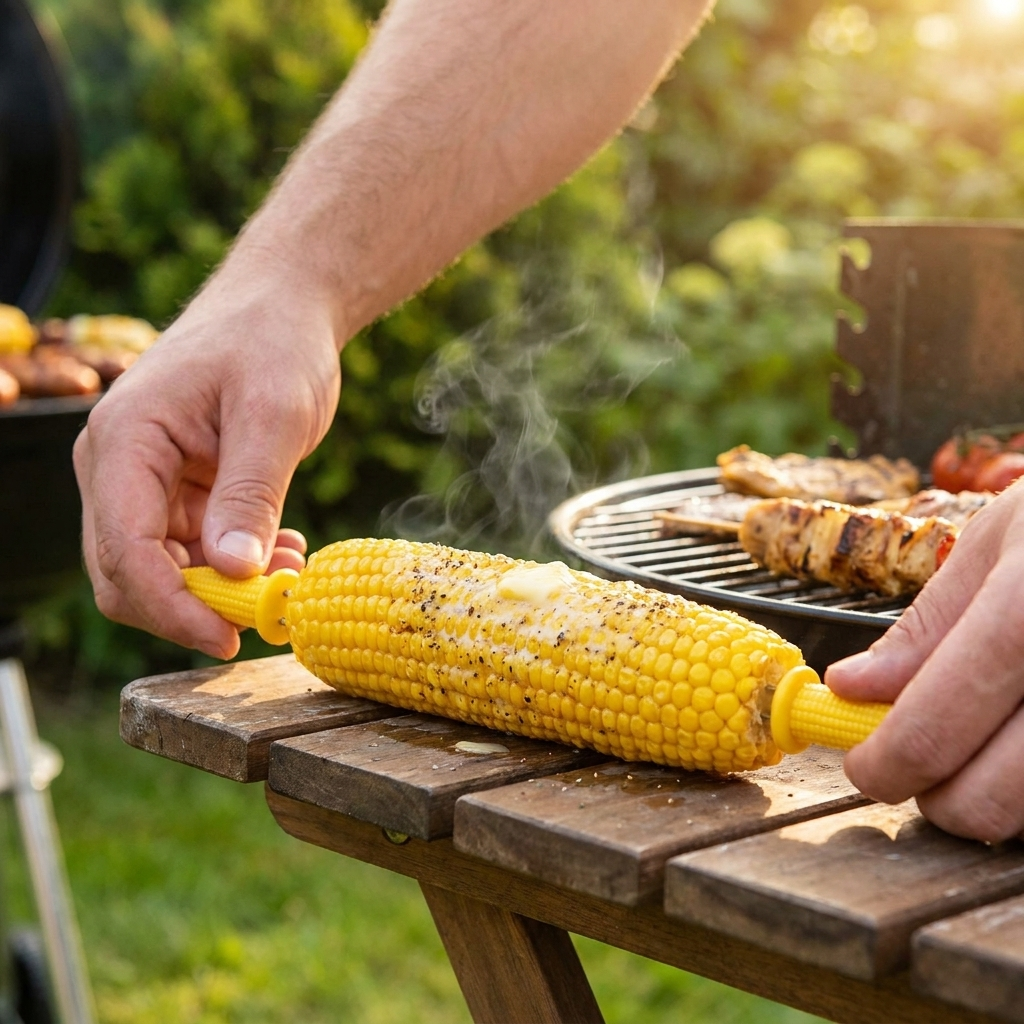 Corn holders 10pcs lifestyle