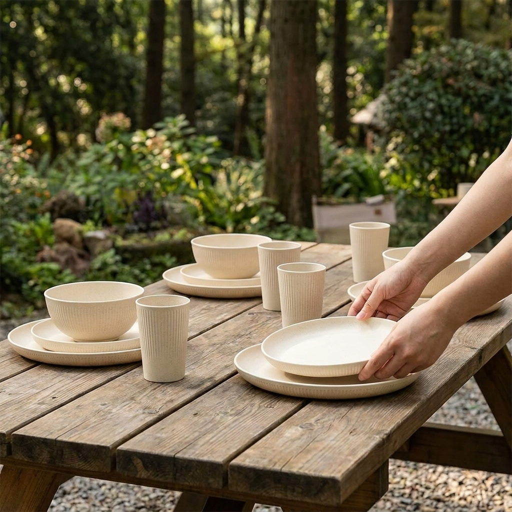 Dinnerware set 16pcs lifestyle